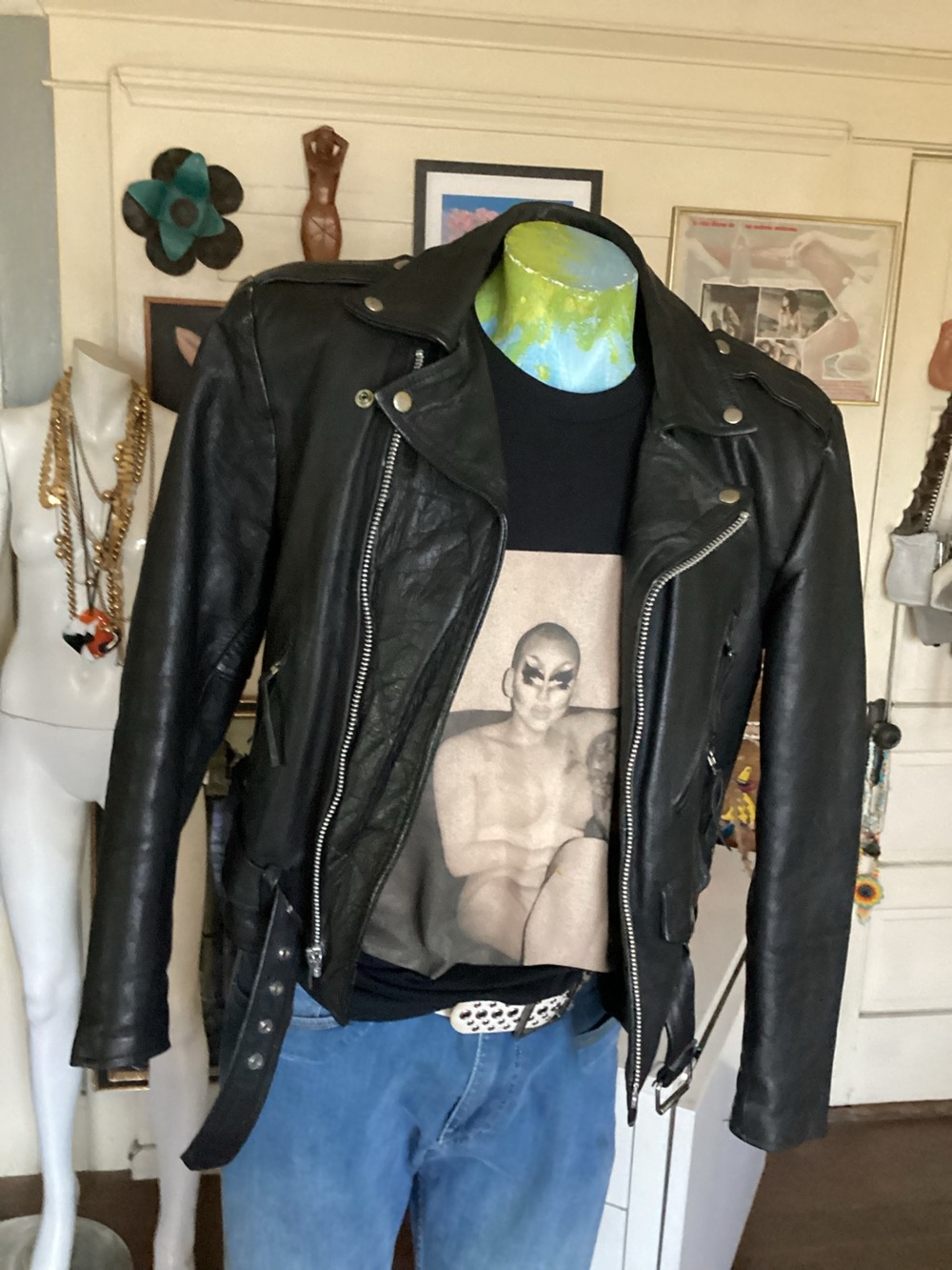 Vintage  classic Wilson’s motorcycle leather jacket